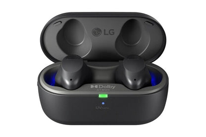 T80S Wireless Bluetooth Earbuds LG TONE Free® with Dolby Atmos®, Black