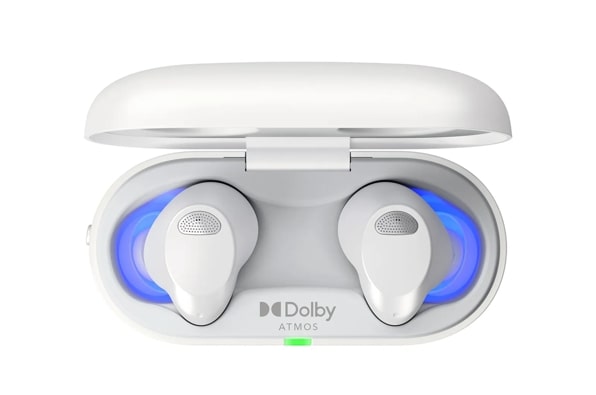 LG TONE Free T90S - Dolby Atmos Earbuds with Plug & Wireless Connection