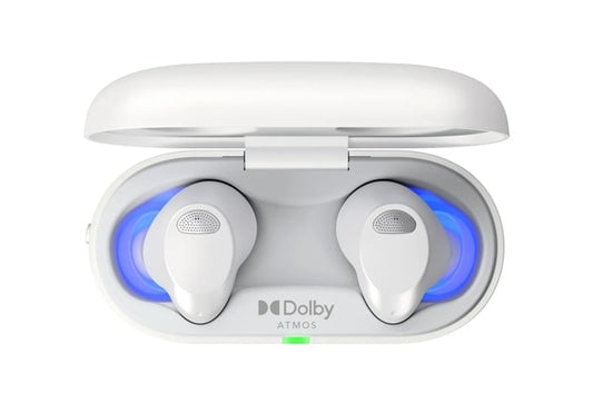 LG TONE Free T90S - Dolby Atmos Earbuds with Plug & Wireless Connection