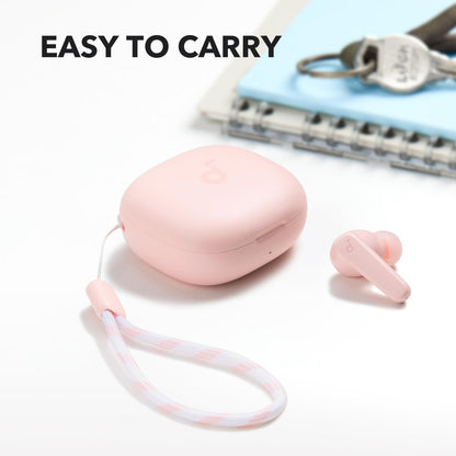 soundcore Anker P20i Bluetooth Earphones, 10mm Drivers with Big Bass True Wireless Earbuds, Bluetooth 5.3, 30H Playtime, IPX5, 2 Mics for AI Clear Calls, 22 Preset EQs, Customization via App