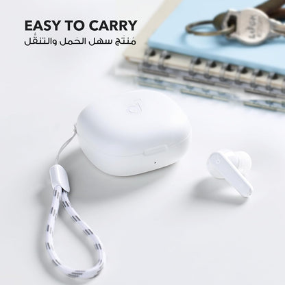 soundcore Anker P20i Bluetooth Earphones, 10mm Drivers with Big Bass True Wireless Earbuds, Bluetooth 5.3, 30H Playtime, IPX5, 2 Mics for AI Clear Calls, 22 Preset EQs, Customization via App