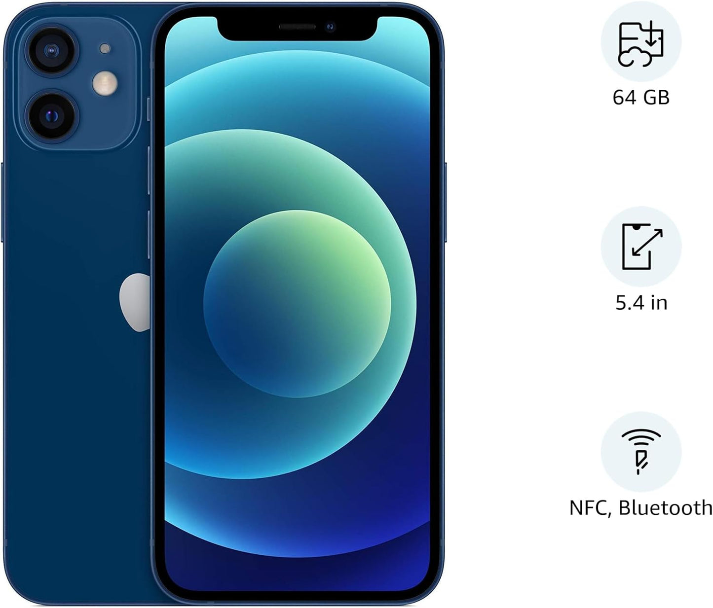 Apple (Refurbished) iPhone 12 mini (64GB) - Black