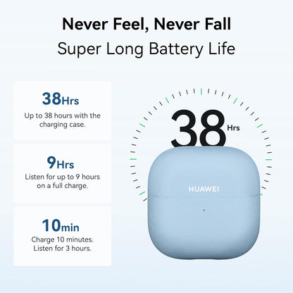 HUAWEI FreeClip 2 Open-Ear Clip-On Earbuds, Airy C-bridge design, Lightweight, 38H Battery, Fast Charge, Dual Driver, IP57 Waterproof & dust proof, Touch & Head-motion control, iOS & Android, Black