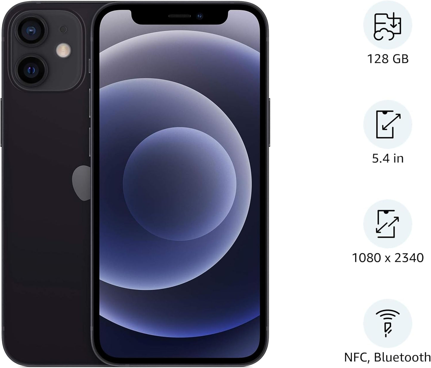 Apple (Refurbished) iPhone 12 mini (64GB) - Black